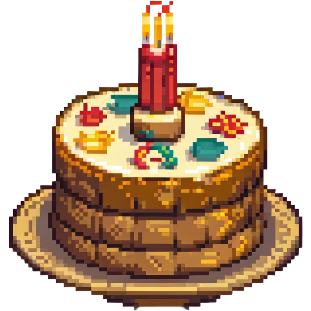 dangao Chinese birthday cake emoji