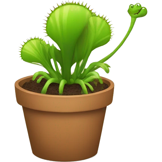 venus flytrap emoji