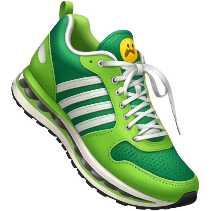 "Green Running shoes emoji
