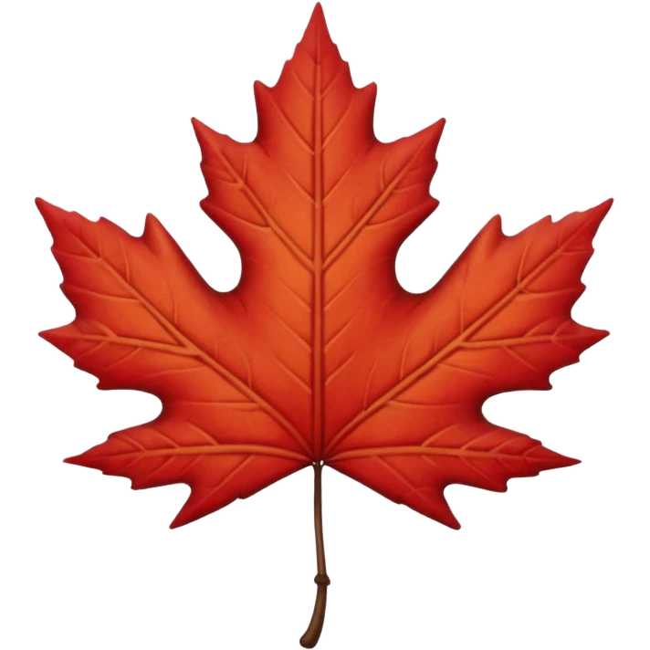 red maple leaf emoji