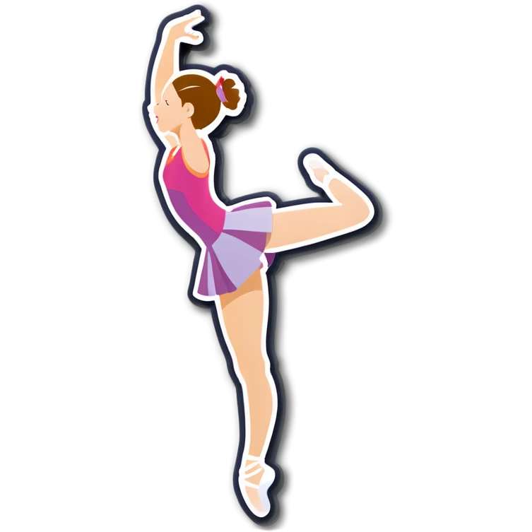 Girl rhythmic gymnastics emoji