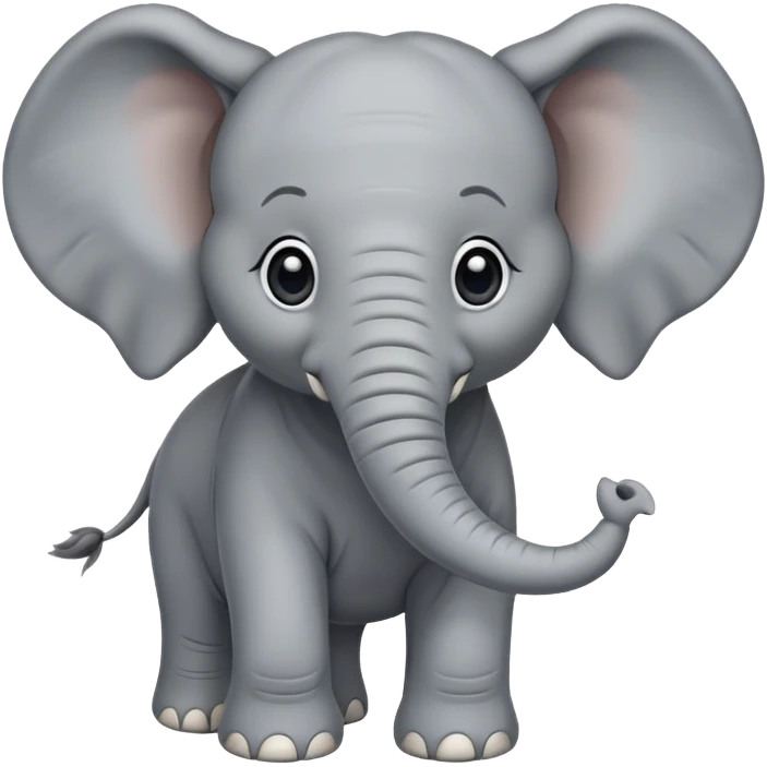Cute elephant  emoji