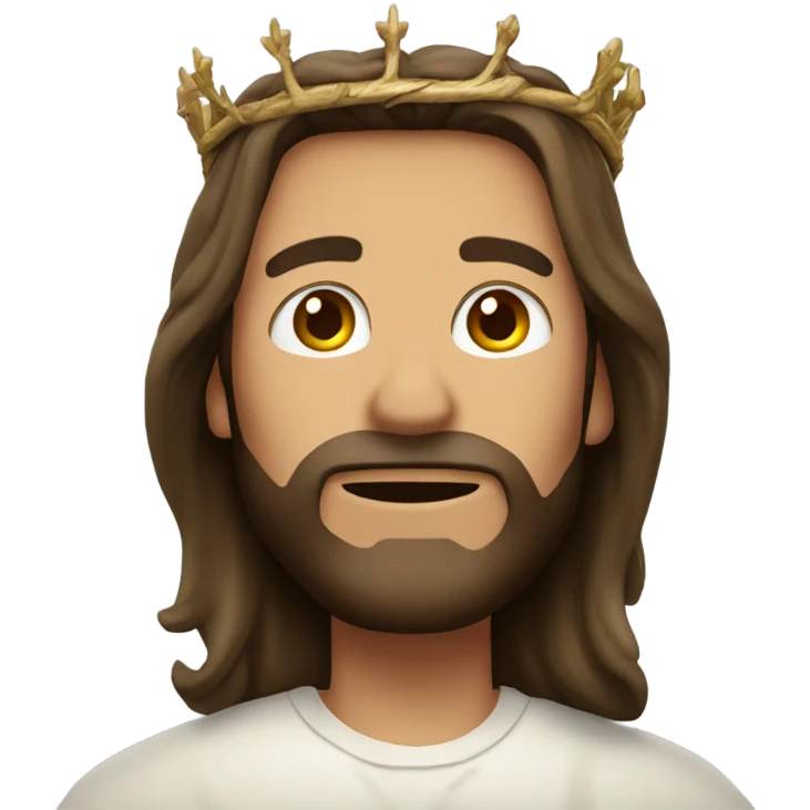 Jesus’ thorn crown emoji
