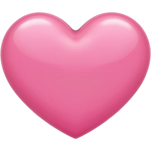 pink heart emoji