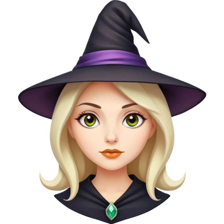 A beautiful witch  emoji