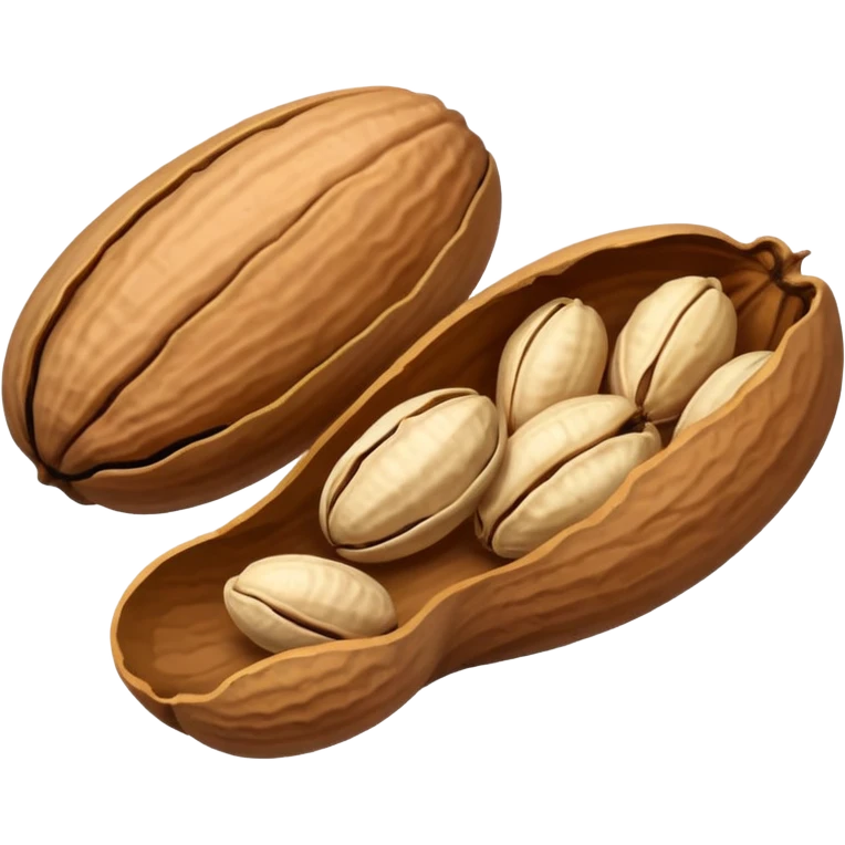 ground nut with shall emoji