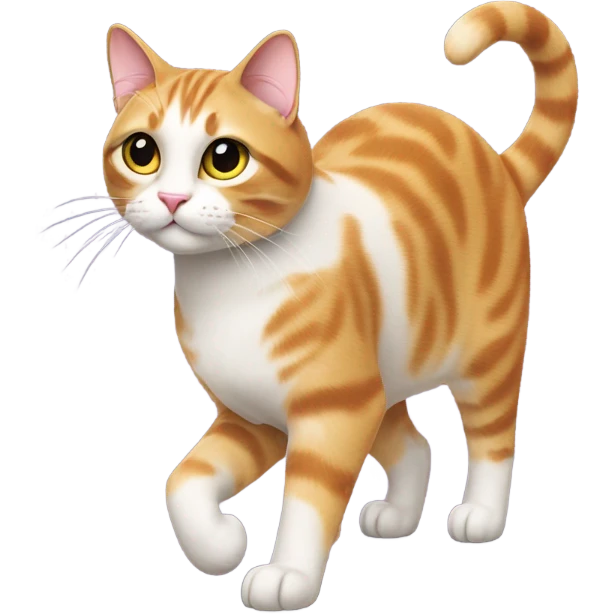 Cat walk emoji