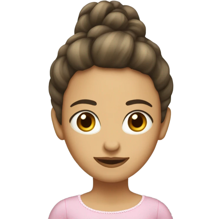 балерина пьет чай emoji