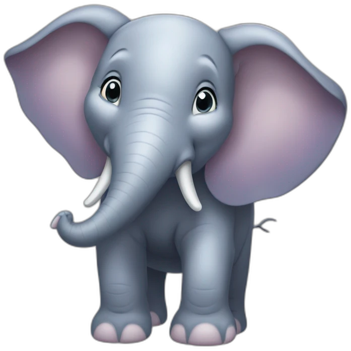 Dumbo l’éléphant emoji
