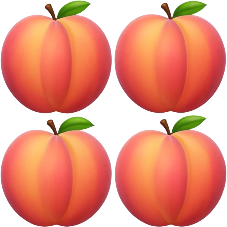 Peach booty emoji