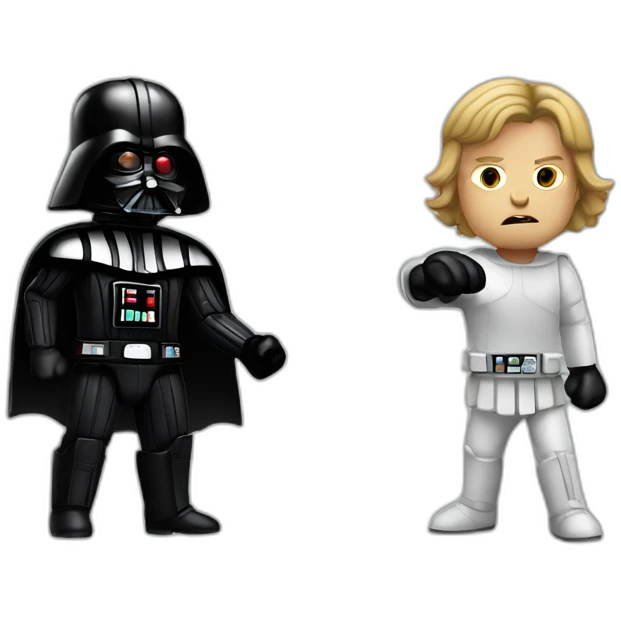Vader vs Luke emoji