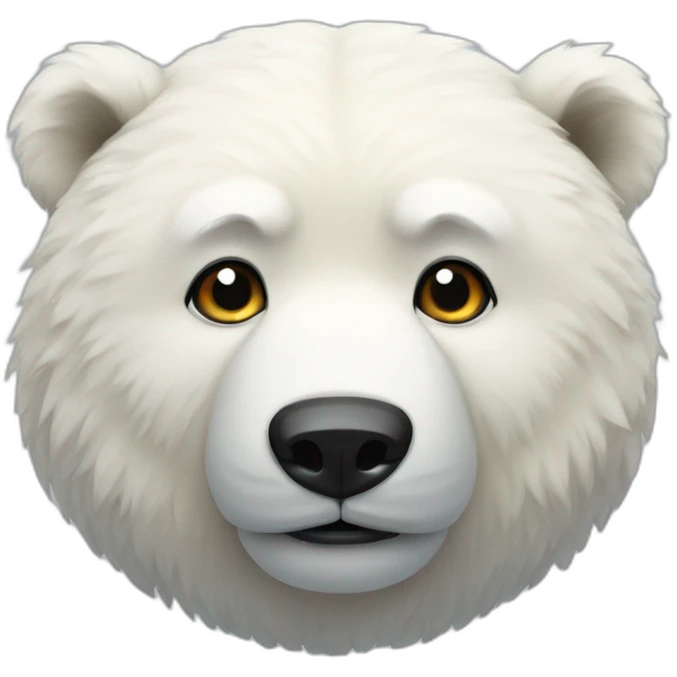 Oso polar  emoji