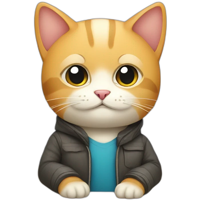developer cat emoji
