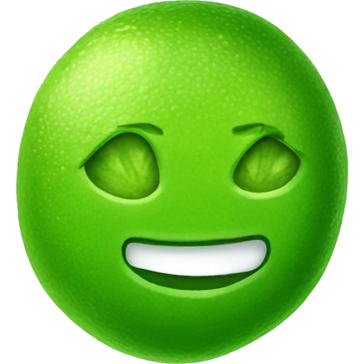 Lime emoji