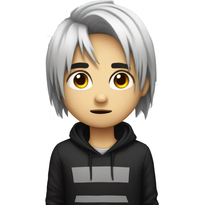 Emo kid emoji