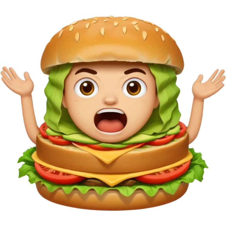 Kai Cenat yelling at torta emoji