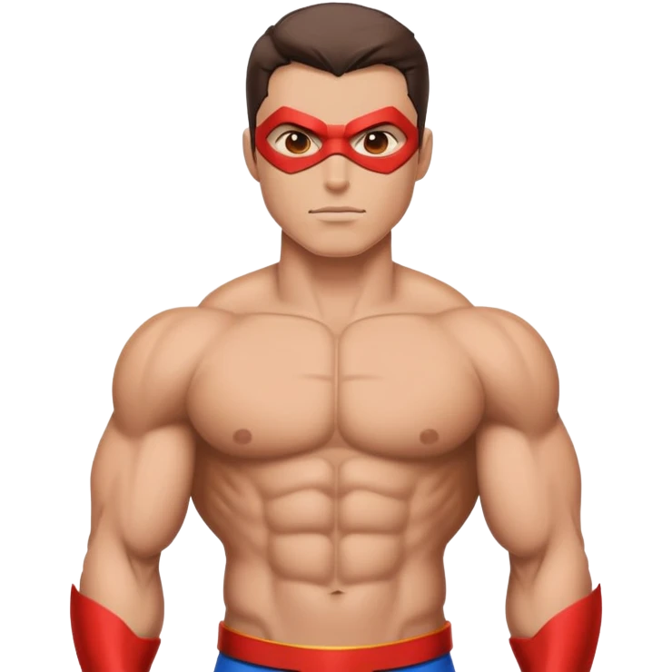 Sexy super hero  emoji