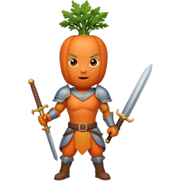 carrot warrior emoji