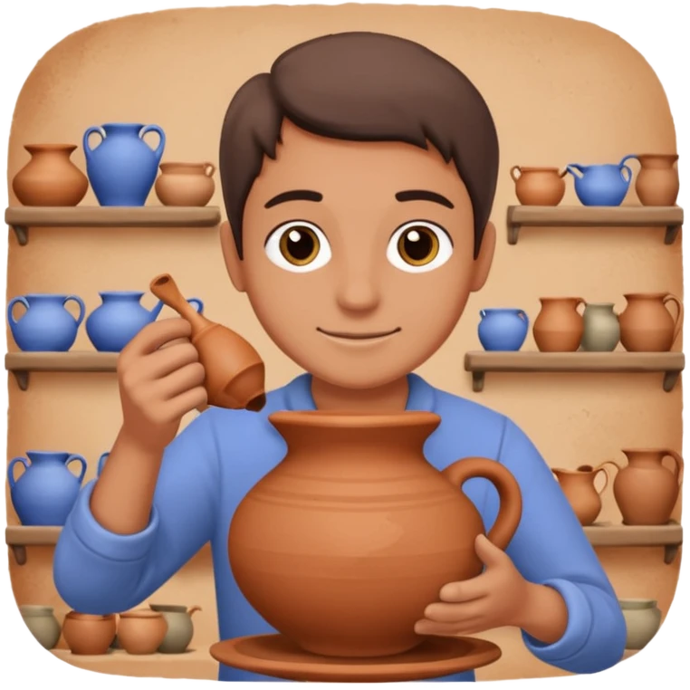 Pottery Workshop Hand emoji