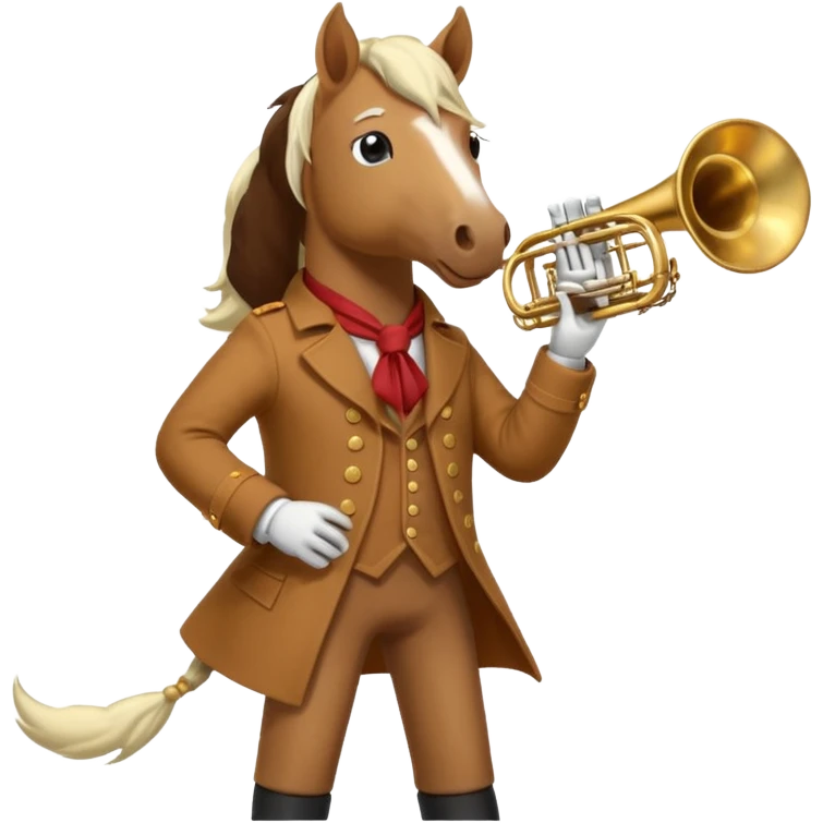 horse Musician emoji