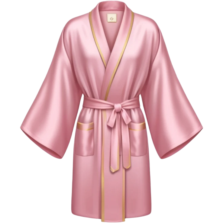 light pink silk robe emoji