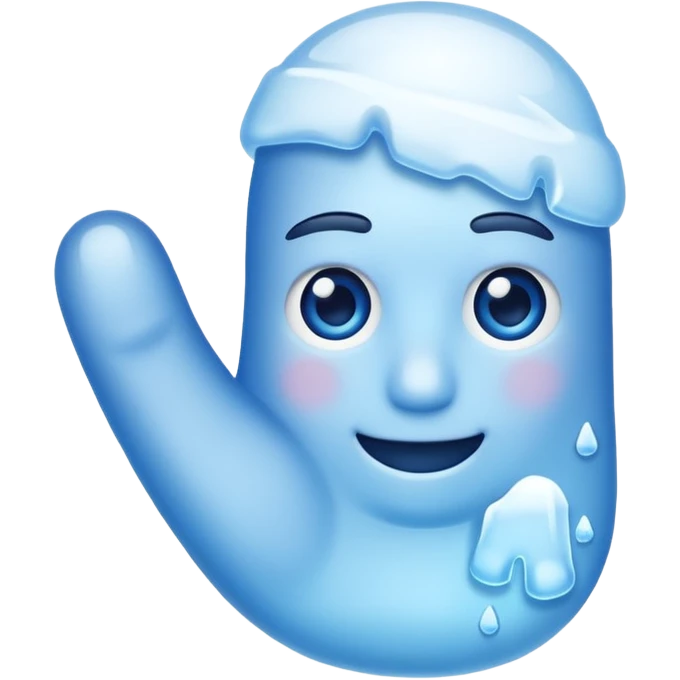 freezing thumbs up emoji