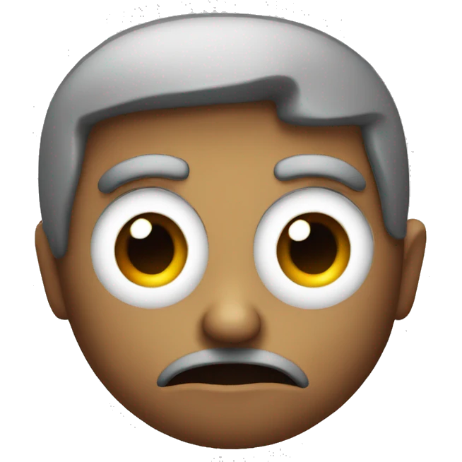 Suspicious squinty eyed emoji emoji