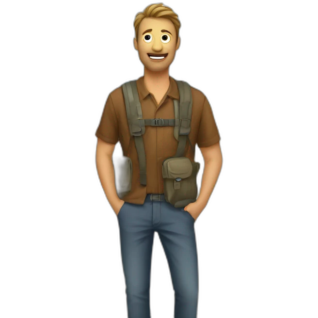 man-travelling-tourradar-shirt emoji