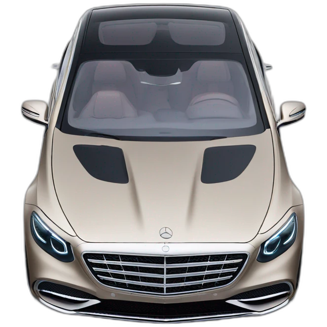 Mercedes maybach 2022 front side view emoji