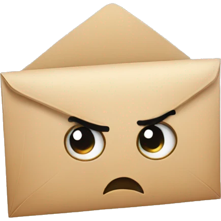 angry mail mail emoji
