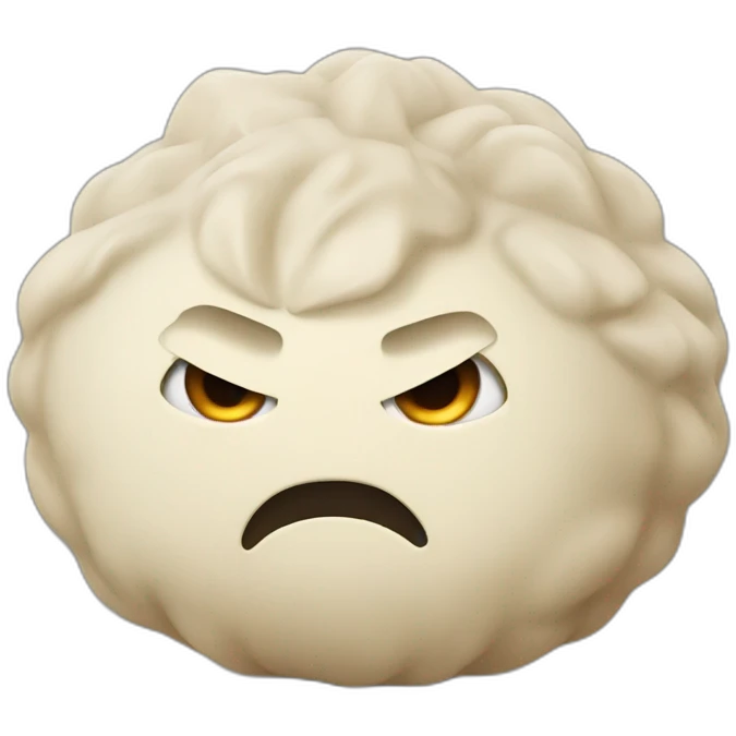 angry dumpling emoji