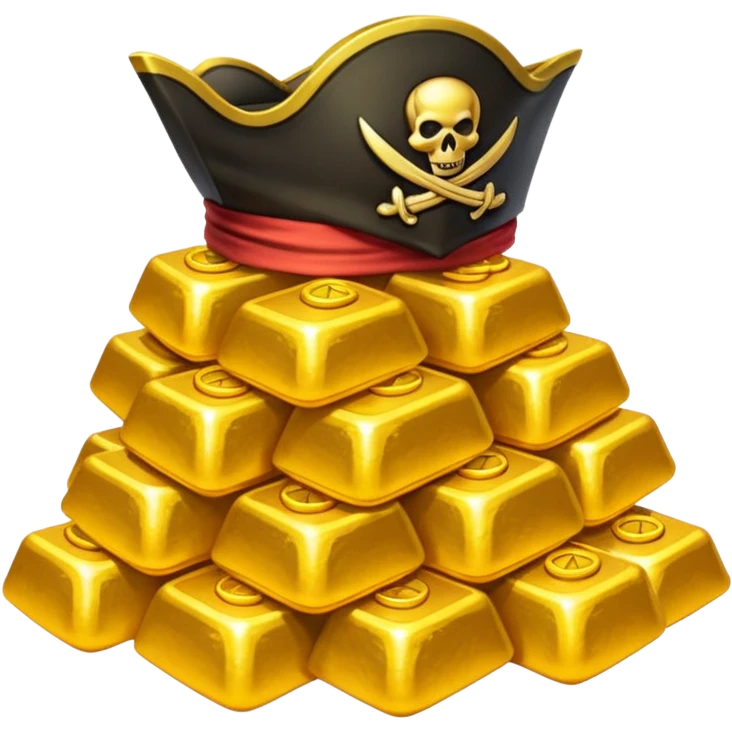 pirate gold emoji
