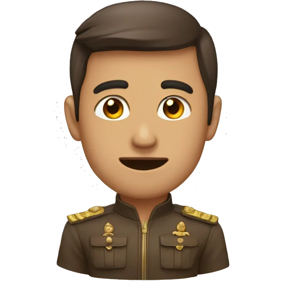 Пудель коричневый emoji