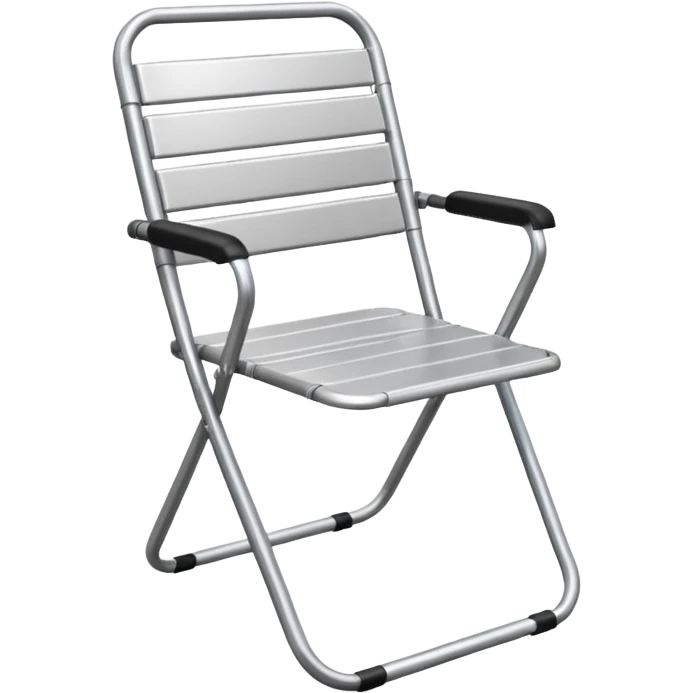 Foldable chair made of metal.






















 emoji
