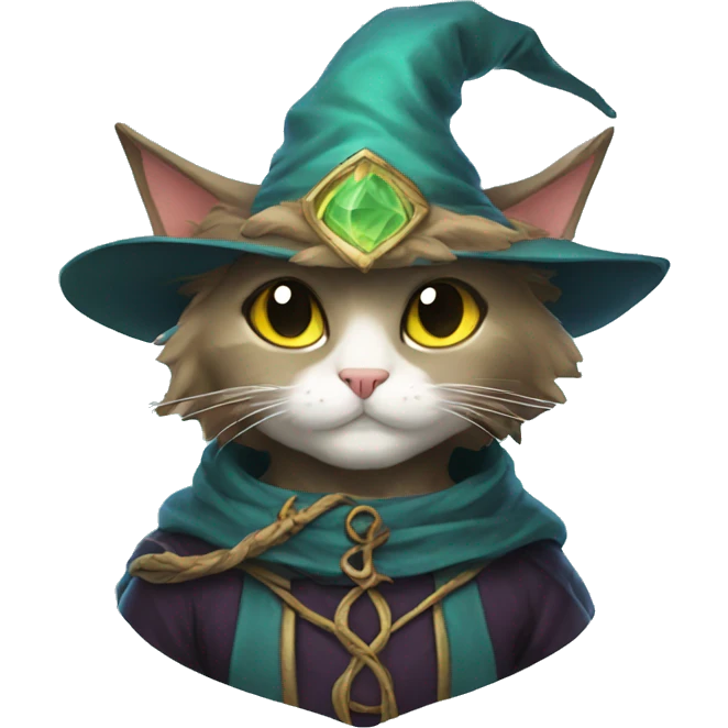 Mage cat emoji