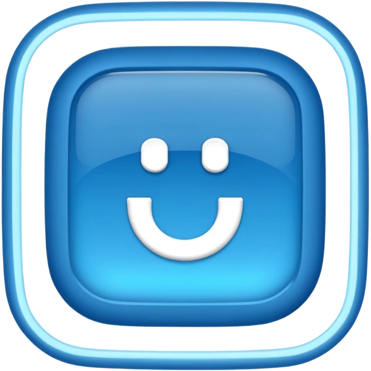 Toggle button displaying on state emoji