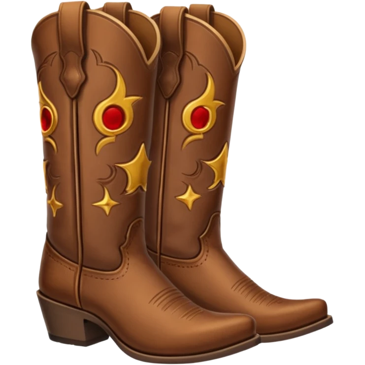 Cowboy boots emoji