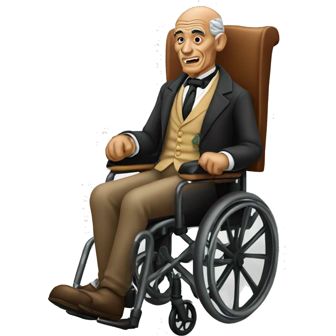 Hector Salamanca on Wheel Chair emoji
