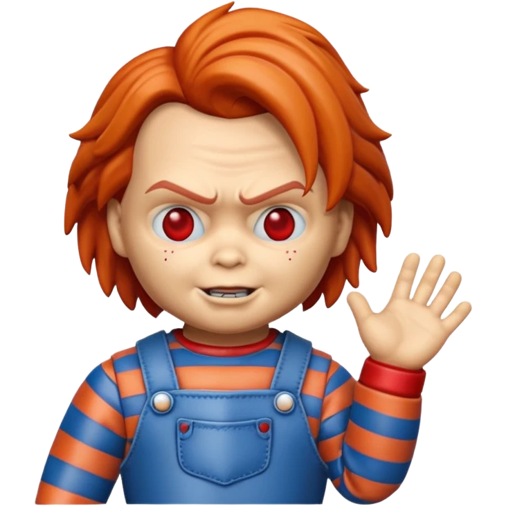 Un emojin de chuky emoji