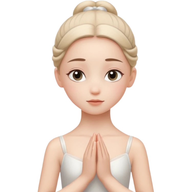 White Suit – Dreamy
 Young ballerina in white outfit, eyes half-closed, peaceful dreamy mood.

















































 emoji