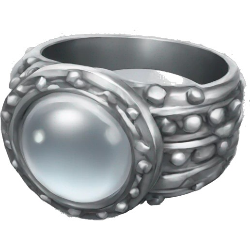 silver ring) emoji