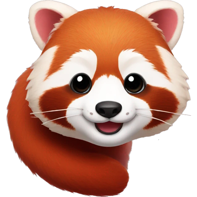Red panda for tiktok emoji