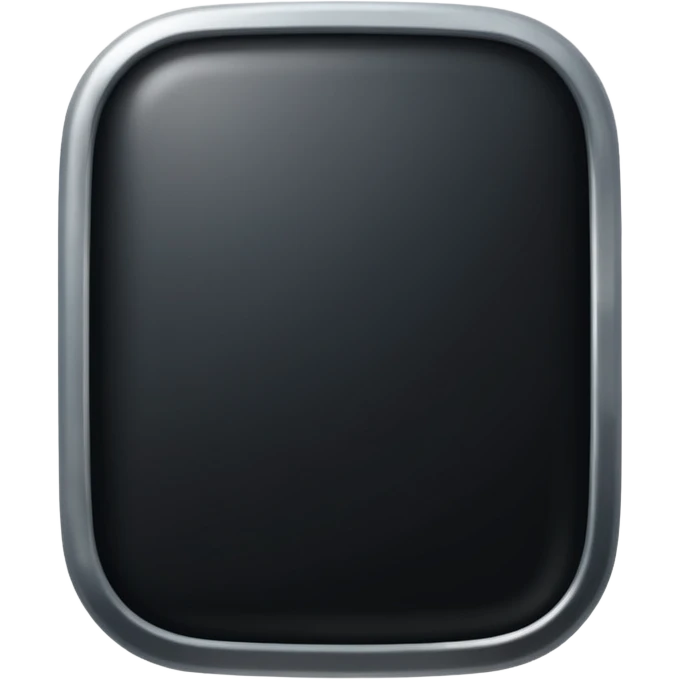 rectangular black shield emoji