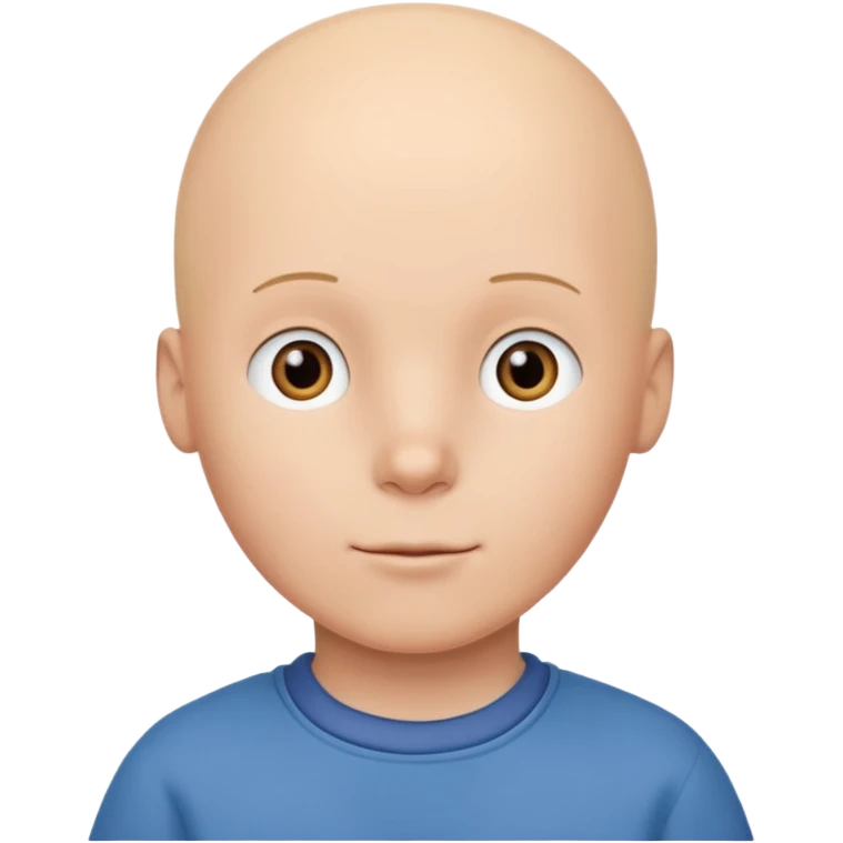 Caillou emoji