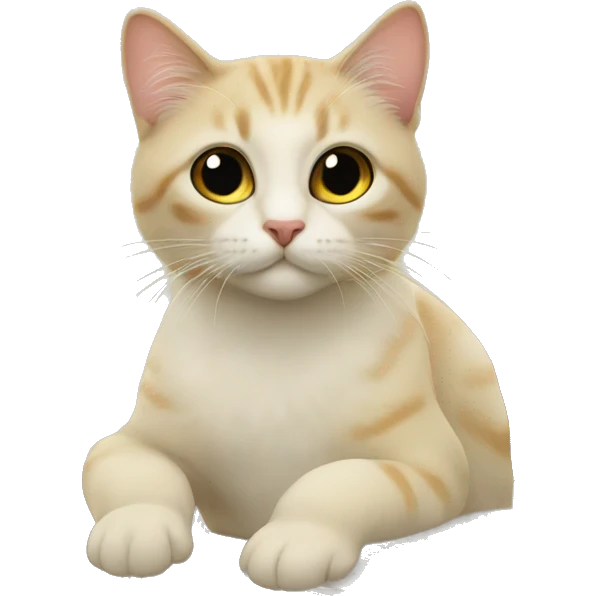 Лама с головой кошки emoji