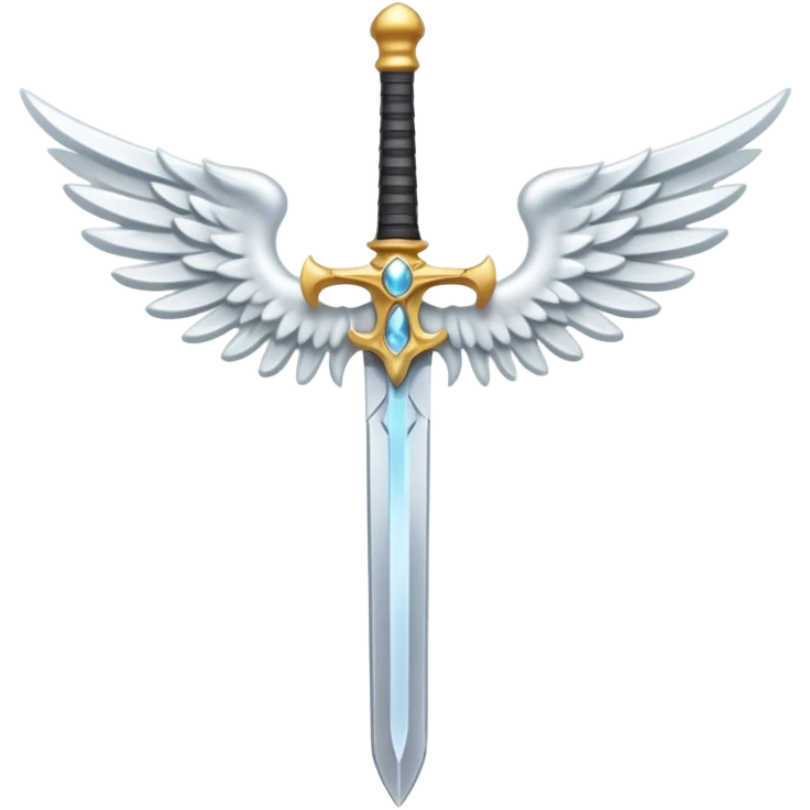 angel sword emoji