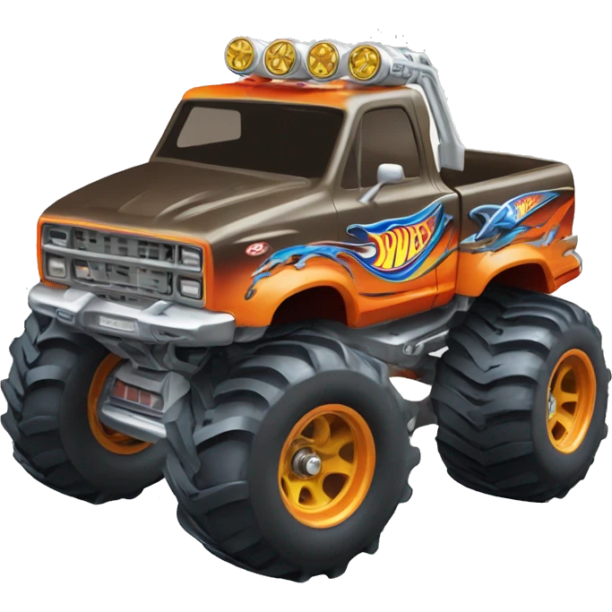 Hot wheels monster kei truck  emoji