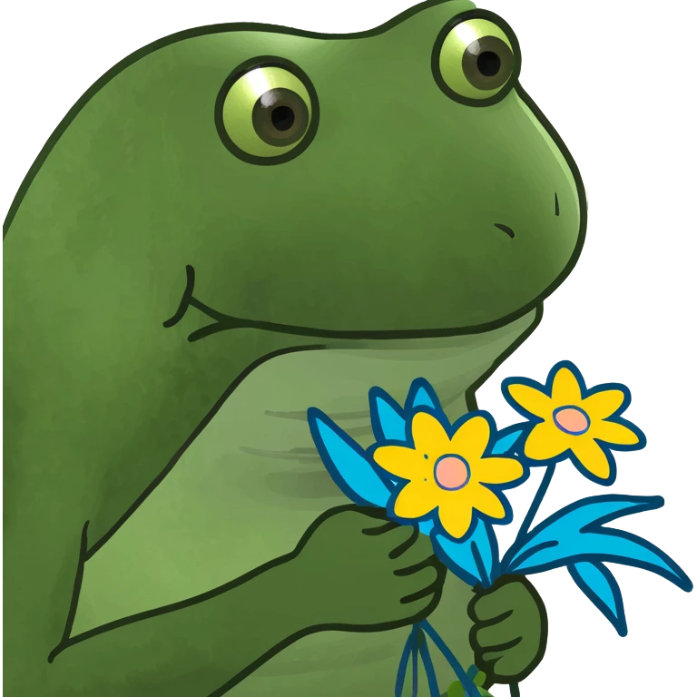 A bouquet of flowers, gratitude emoji