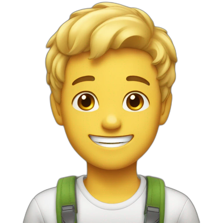 happy boy emoji