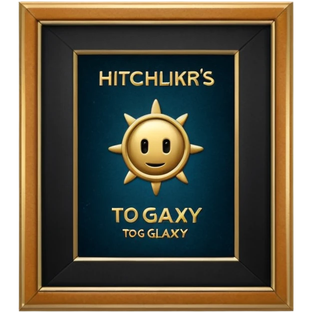 he Hitchhiker's Guide to the Galaxy. emoji